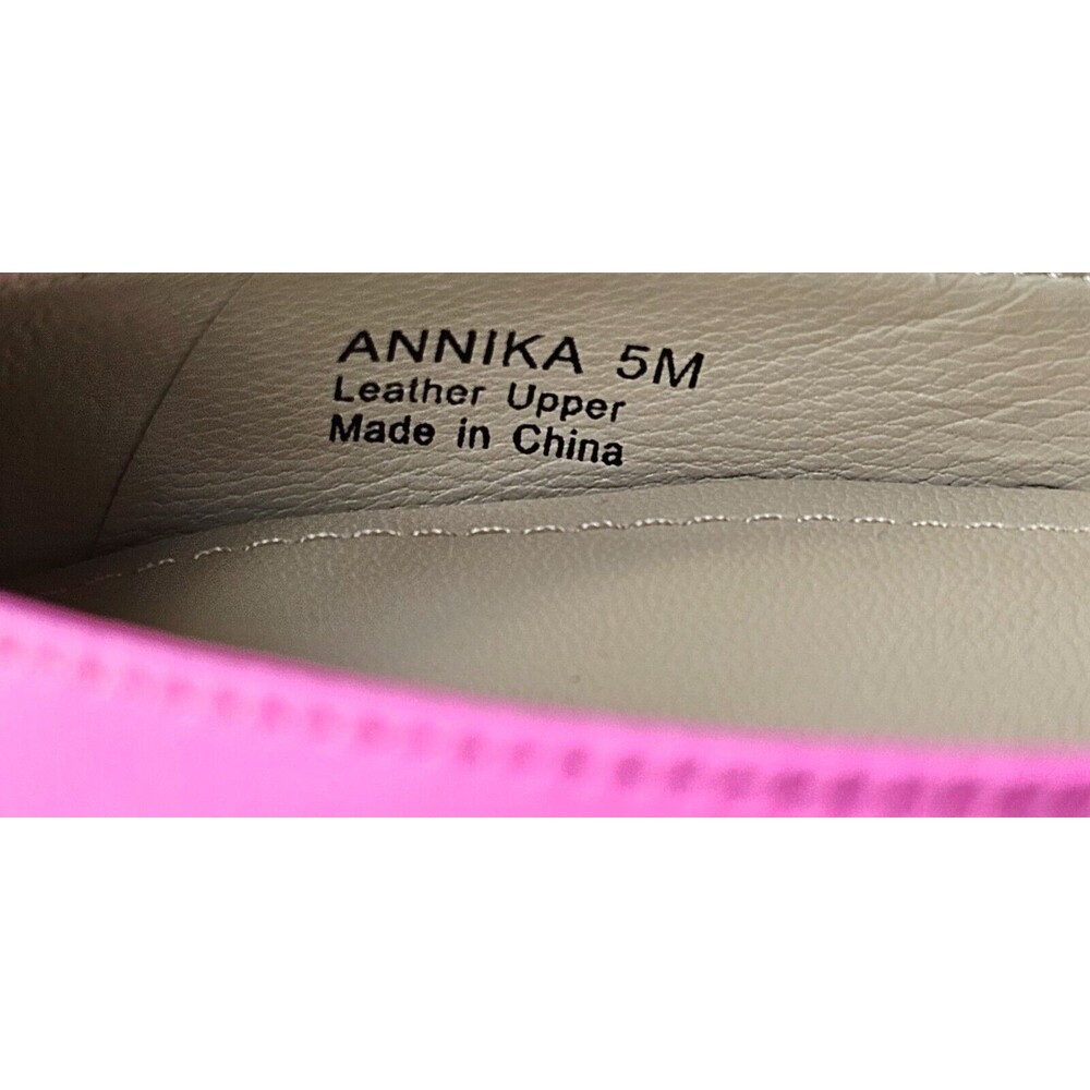 Botkier Annika Pointed Toe Flat Shoe Pink Size 5 - Picture 6 of 7
